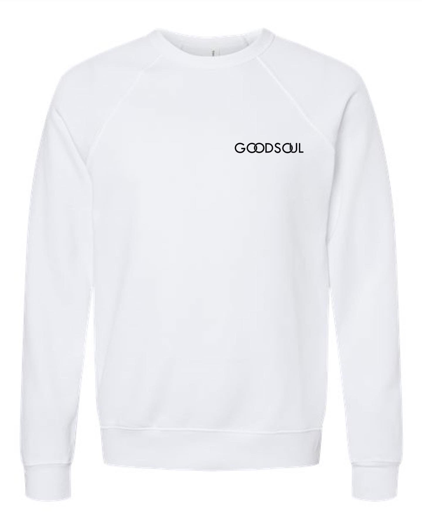 GOODSOUL Classic White Crewneck