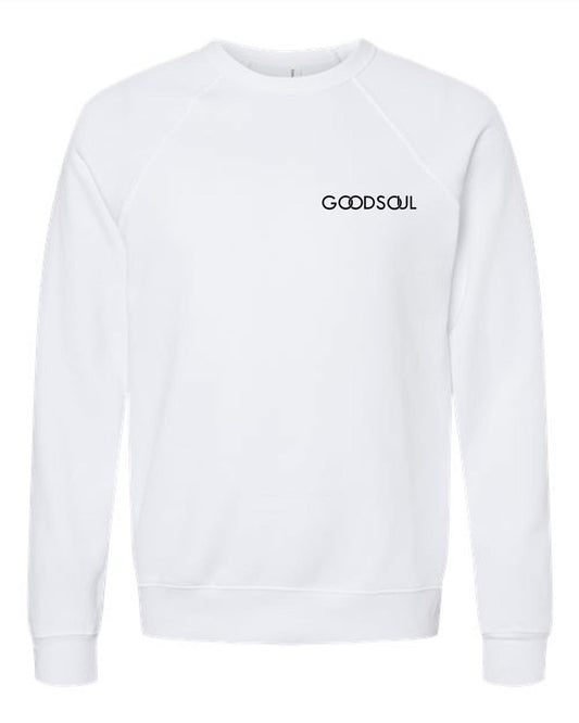 GOODSOUL Classic White Crewneck