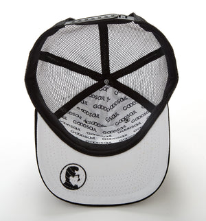 Black Iconic Pop Snap Back Hat