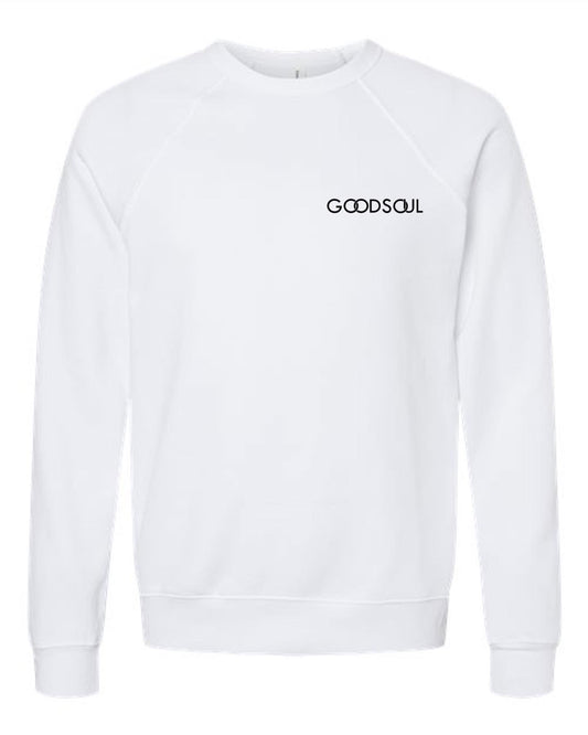 GOODSOUL Classic White Crewneck