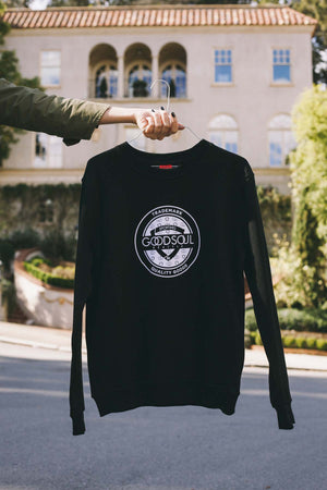 GOODSOUL Trademark Black Sweatshirt